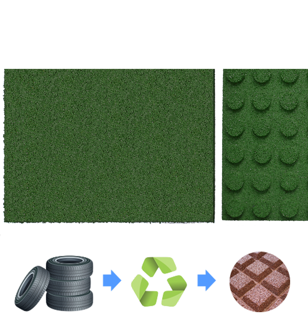 Dopadová doska - čierna (50x50x3)