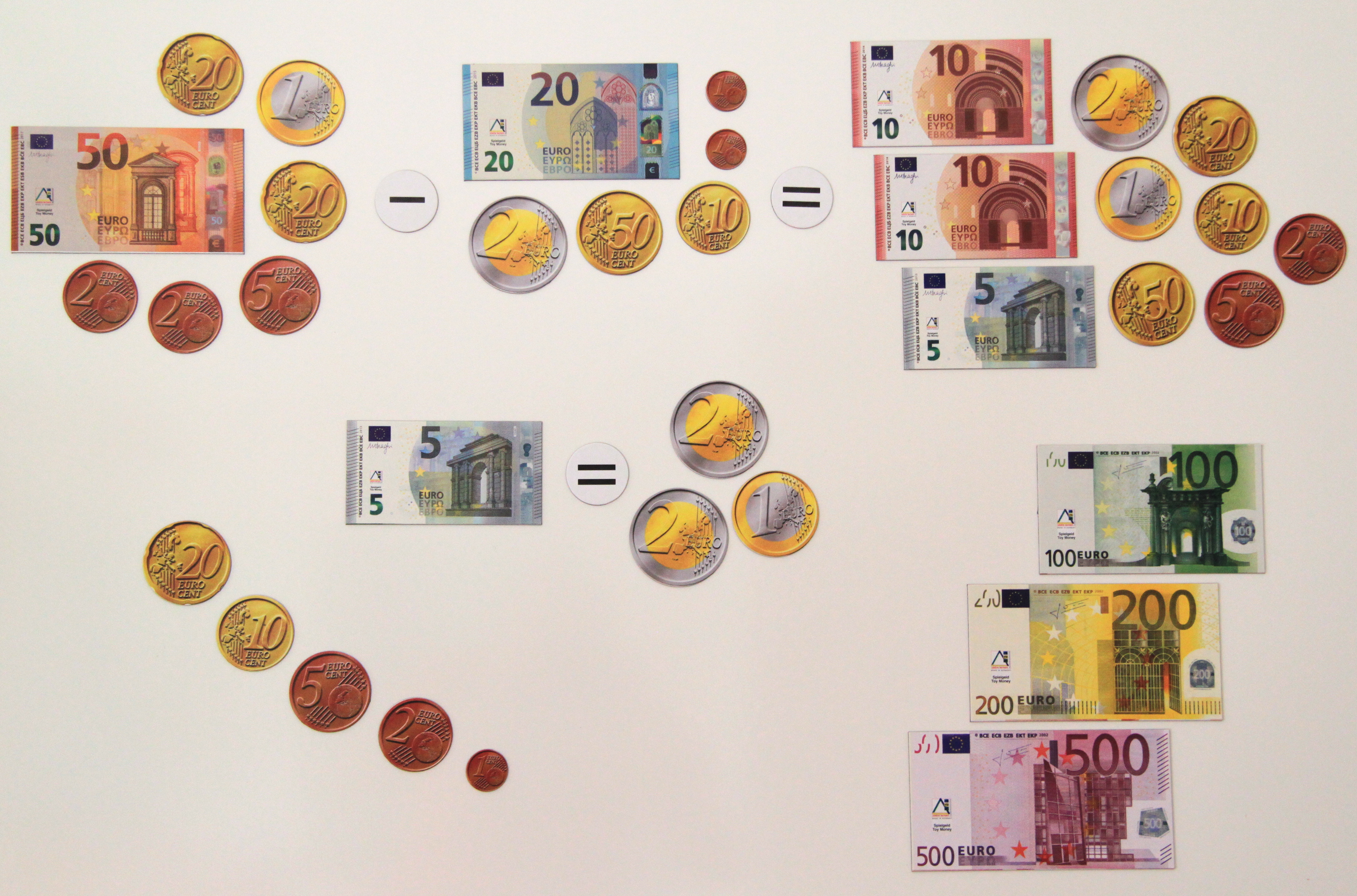 Magnetická EURO sada