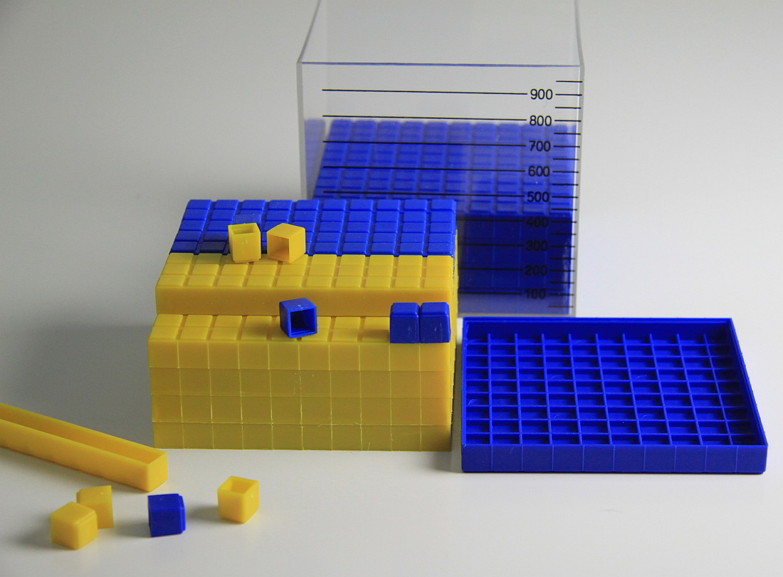 Sada - Meter, decimeter a centimeter kubický