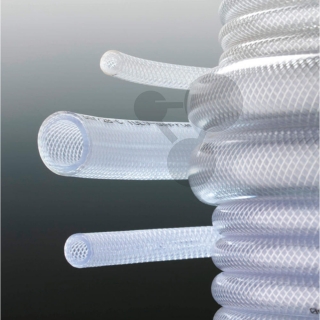 PVC tkaná hadica. 2 m. D 12 x 8 mm