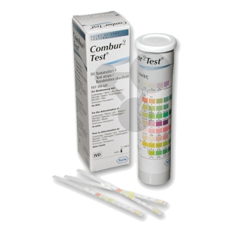 Močové testovacie prúžky Combur 3