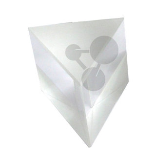 Hranol z flintového skla, 40 mm x 40 mm