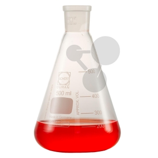 Erlenmeyerova banka so širokým hrdlom, BS 3.3, 100 ml