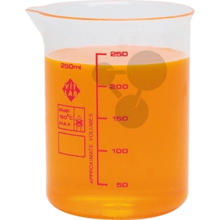 Kadička sa stupnicou TPX® (PMP), 250 ml