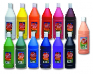 Temperové farby, 1000 ml - vyberte si farbu
