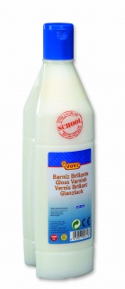 Bezfarebný lak lesklý 500ml vo fľaši
